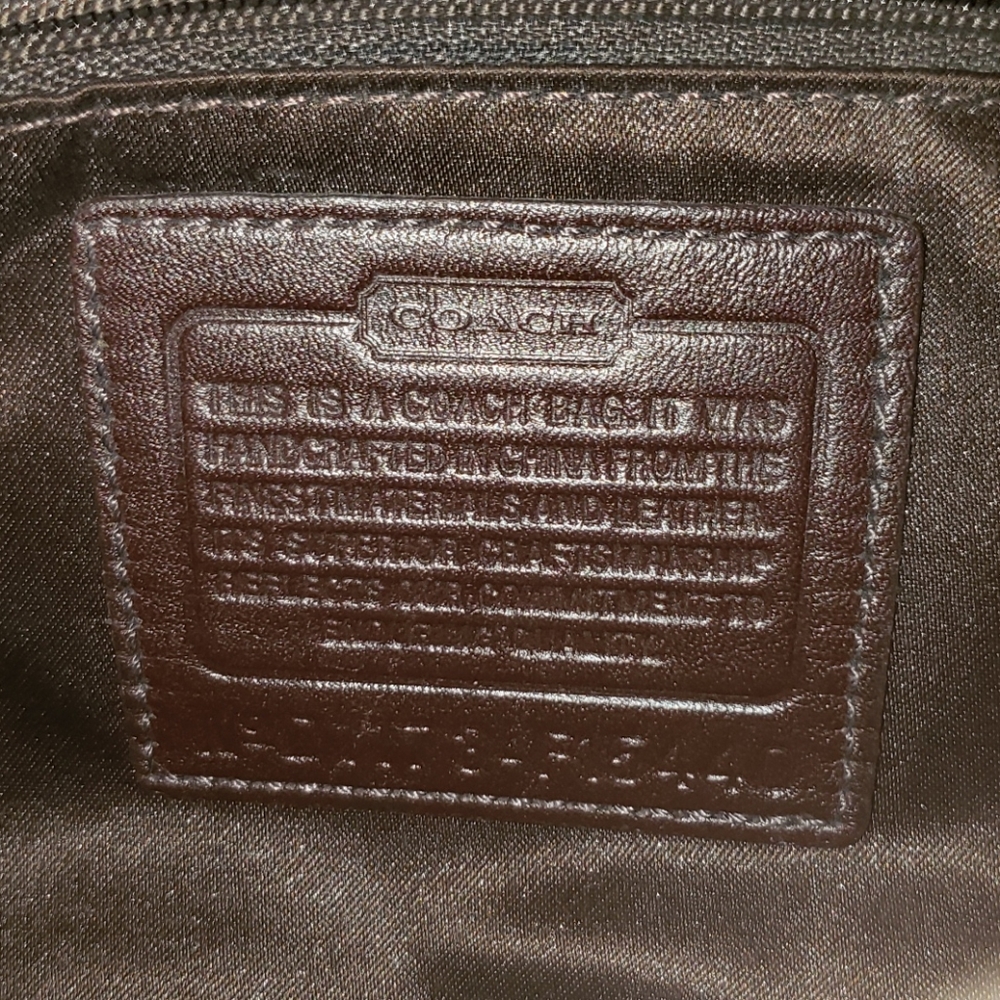 Authentic Large Coach 👜 Handbag - Picture 5 of 10